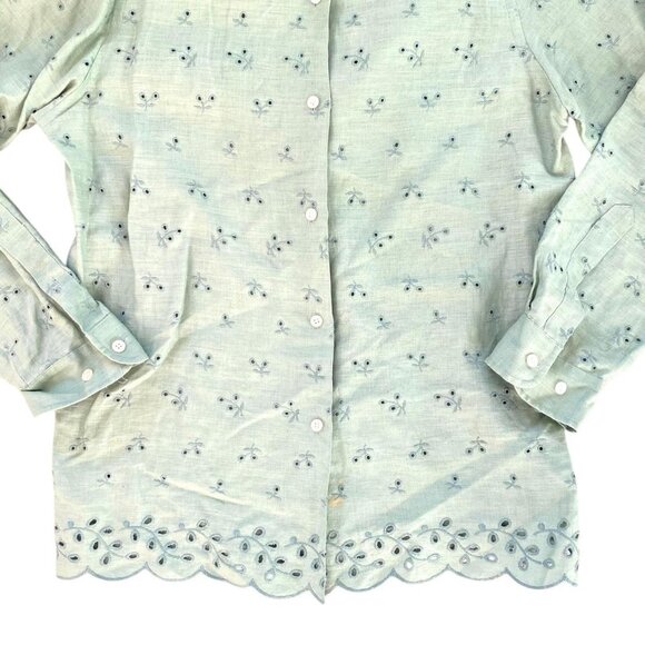 Ralph Lauren Light Green Button Down Shirt - Picture 3 of 6